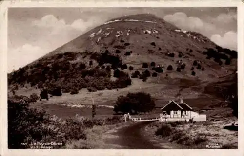 Ak Puy de Dôme, vom Peage aus gesehen