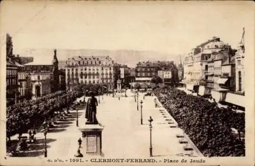 Ak Clermont Ferrand Puy de Dôme, Place de Jaude