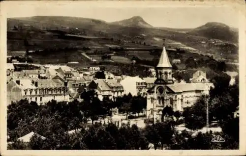 Ak La Bourboule Puy-de-Dôme, Gesamtansicht