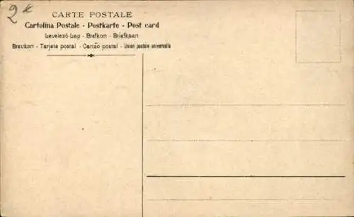 Ak Vatikan, Papst und Geistliche