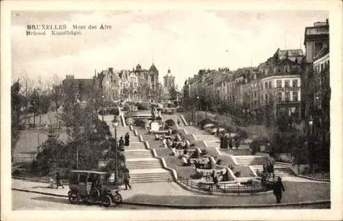 Ak Brüssel Brüssel, Mont des Arts