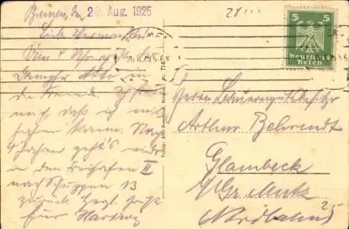 Ak Hansestadt Bremen, Der Bleikeller, Särge, Skelette