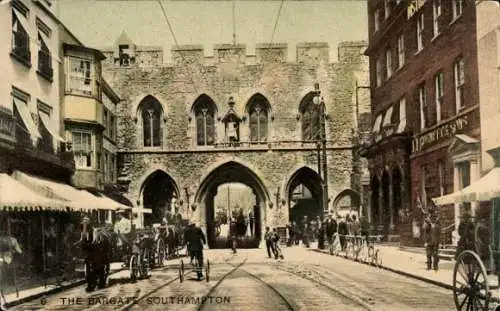 Ak Southampton Hampshire England, Bargate