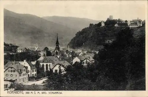 Ak Hornberg im Schwarzwald, Gesamtansicht