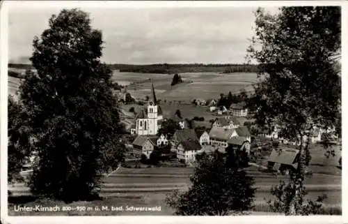 Ak Unterkirnach im Schwarzwald, Panorama