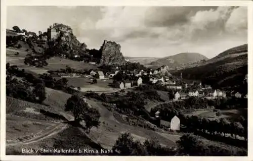 Ak Stein Kallenfels Kirn an der Nahe, Panorama