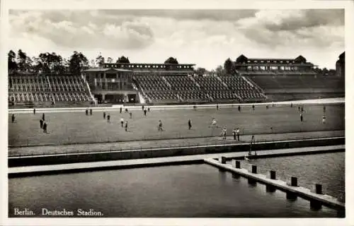 Ak Berlin Charlottenburg Westend, Deutsches Stadion