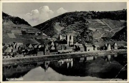 Ak Karden an der Mosel, Gesamtansicht