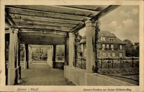 Ak Hamm in Westfalen, Konzert-Pavillon am Kaiser-Wilhelm-Ring