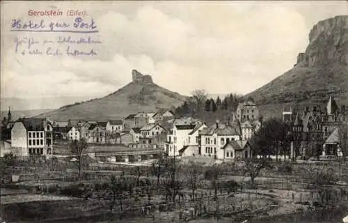 Ak Gerolstein in der Eifel, Gesamtansicht