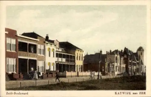 Ak Katwijk aan Zee Südholland Niederlande, Zuid-Boulevard