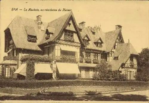 Ak Spa Wallonie Liège, Le Neubois, ehemalige Residenz des Kaisers