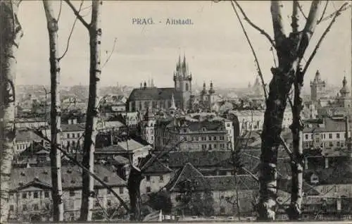 Ak Praha Prag Tschechien, Altstadt, Gesamtansicht