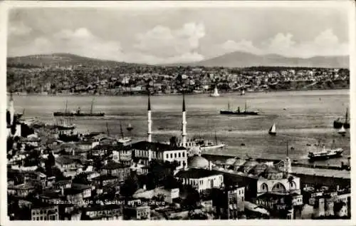 Ak Istanbul Konstantinopel Türkei, Panorama