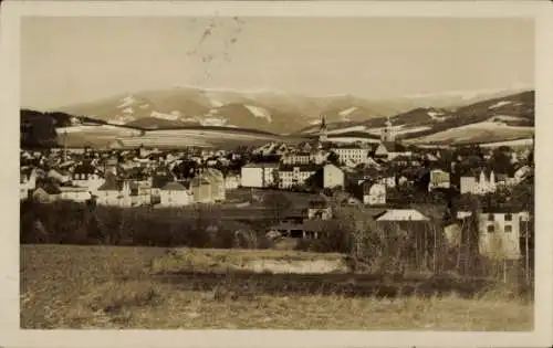 Ak Šumperk Mährisch Schönberg Region Olmütz, Gesamtansicht