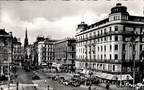 Ak Wien 1 Innere Stadt, Kärntnerstraße