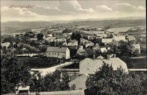 Ak Hintergersdorf Tharandt Sachsen, Panorama