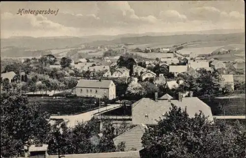 Ak Hintergersdorf Tharandt Sachsen, Panorama