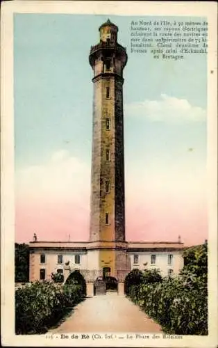 Ak Île de Ré Charente Maritime, Le Phare des Baleines