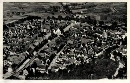 Ak Neumarkt in der Oberpfalz, Fliegeraufnahme