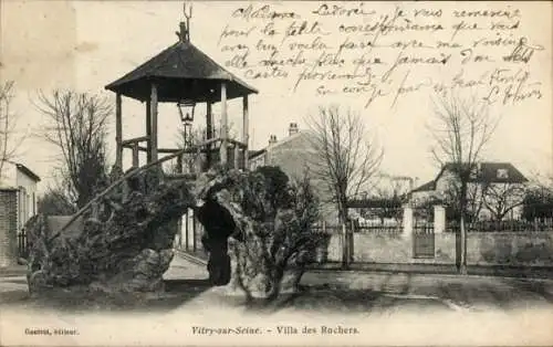 Ak Vitry sur Seine Val de Marne, Villa des Rochers