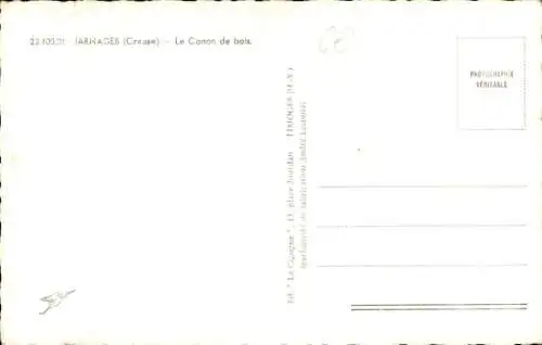 Ak Jarnages, Canon de bois