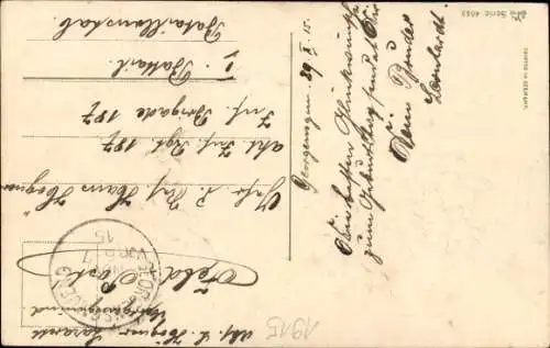 Ak Glückwunsch Geburtstag, Blumen, Veilchen