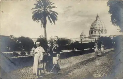 Ak Vatikan, Papst Pius X., Giuseppe Melchiorre Sarto