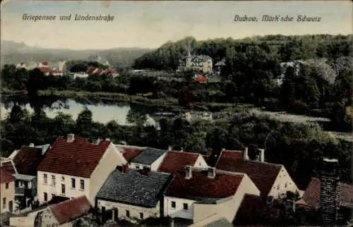 Ak Buckow in der Märkischen Schweiz, Griepensee, Lindenstraße