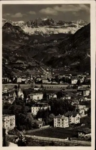 Ak Gries Bozen Bolzano Südtirol, Gesamtansicht, Dolomiten