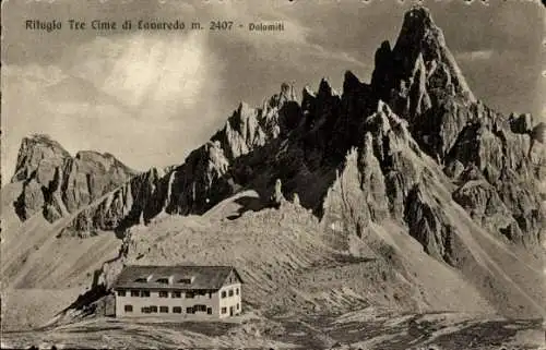 Ak Bozen Bolzano Südtirol, Rifugio Tre Cime di Lavaredo