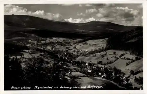 Ak Jagniątków Agnetendorf Jelenia Góra Hirschberg Riesengebirge Schlesien, Schneegruben, Reifträger