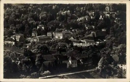 Ak Baden Baden am Schwarzwald, Gesamtansicht von der Sophienruhe