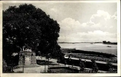 Ak Emmerich am Niederrhein, Kriegerdenkmal