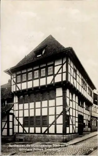 Ak Nordhausen Harz, Gildehaus Finkenburg