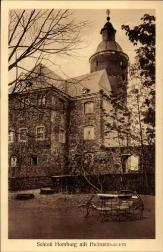 Ak Nümbrecht im Oberbergischen Kreis, Schloss Homburg, Heimatmuseum