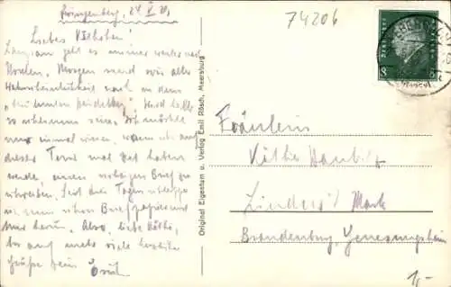 Ak Bad Wimpfen am Neckar, Straßenpartie, Wohnhäuser