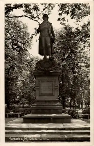 Ak Marbach am Neckar, Schillerdenkmal