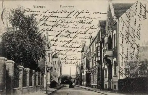 Ak Viersen in Nordrhein Westfalen, Poststraße