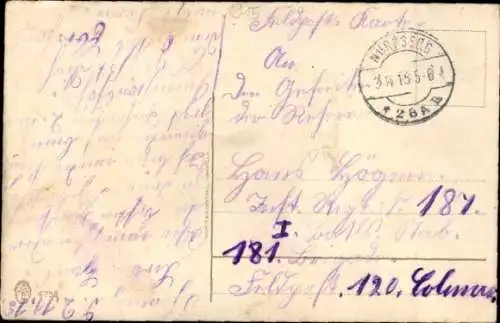 Ak Glückwunsch Geburtstag, Brief, Blumen