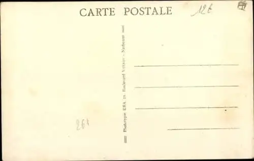 Ak Variches Ariege, Rathaus