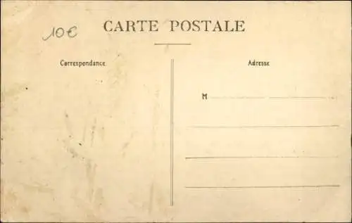 Ak Saint Saire Seine-Maritime, Gesamtansicht, Bahnhof Nesle St. Saire