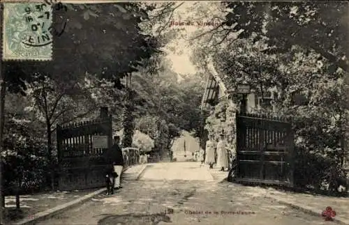 Ak Paris XII Bois de Vincennes, Chalets de la Porte-Jaune