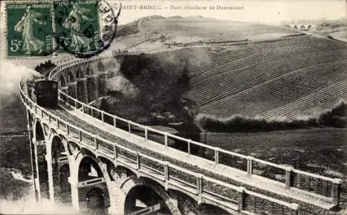 Ak Saint Brieuc Côtes d'Armor, Pont circulaire de Douvenant