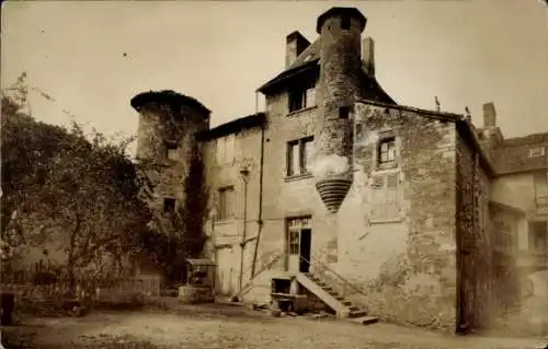 Ak Thiviers Dordogne, Vestige du Chateau de Banseil