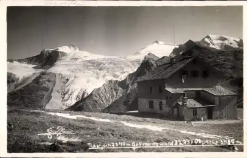 Ak Ginzling in Tirol, Tuxerjochhaus