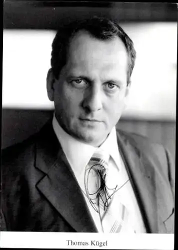 Ak Schauspieler Thomas Kügel, Portrait, Autogramm