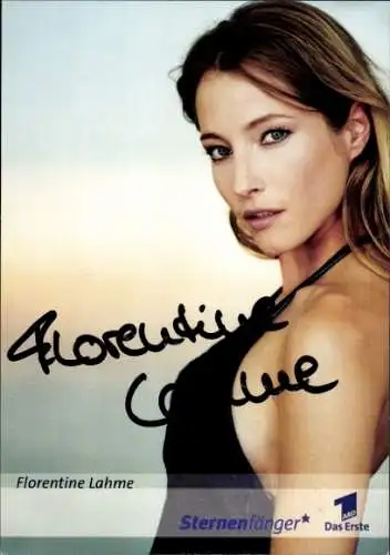Ak Schauspielerin Florentine Lahme, Portrait, Serie Sternenfänger, Autogramm