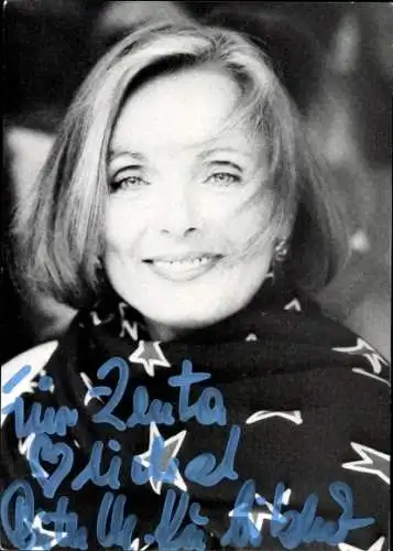 Ak Schauspielerin Ruth Maria Kubitschek, Portrait, Autogramm