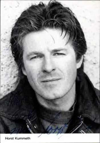 Ak Schauspieler Horst Kummeth, Portrait, Autogramm